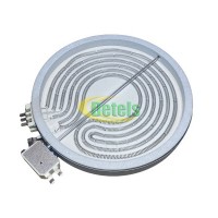 Конфорка Eika 230мм 2100W для склокерамічної плити Indesit, Ariston (C00139280)
